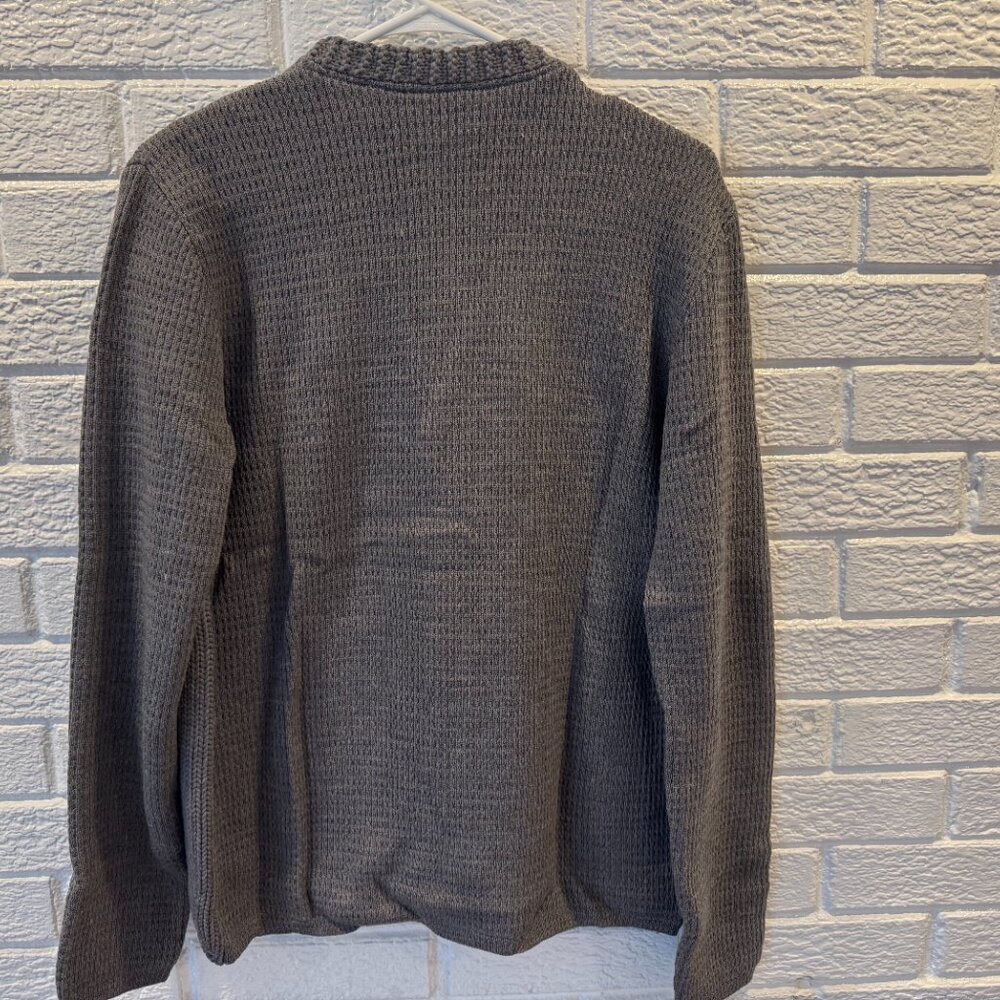 Jil Sander Mens Knit Wool Cardigan Grey Size 50 (runs small) Made in Italy - Picture 4 of 7